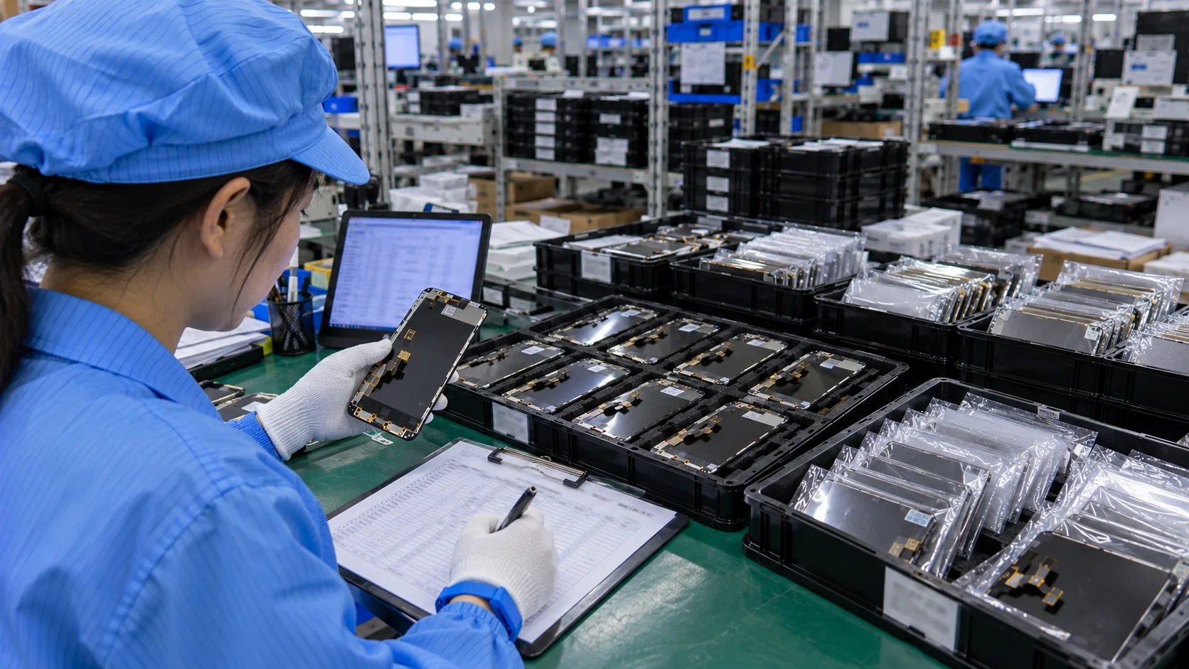 Usable iPhone LCD stock inventory check
